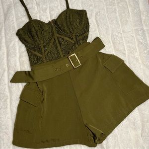 Olive 🫒 Romper! ❌SOLD❌